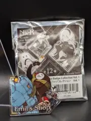 Nier Square Enix Acrylic Pin Badge Nier Cafe Square Enix Store Emil Shop