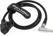 Alvin's Cables Motor Power Cable for DJI Follow Focus System Right Angle 6 Pin Male to D Tap