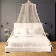 Bed mosquito net large mosquito net insect net mosquito net insect net suitable for single bed, double bed mosquito net (white)