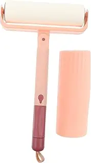 Reusable Pet Hair Removal Roller Easy to Use Lint Roller for Clothes Carpets Compact Household Tool for Efficient Puppy Hair Cleaning Includes Tearable