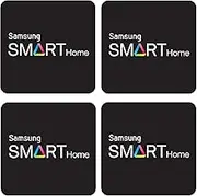 Samsung 4pcs Genuine EZON Digital Door Lock RFID Sticky Key Tags, White, Modern Style, 13.56MHz ISO14443 A Type, For Samsung Digital Door Locks