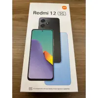 在飛比找蝦皮購物優惠-[全新］Redmi 12 5G Sky Blue 8GB R