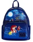 Loungefly The Little Mermaid Ariel Fireworks Glow and Light Up Mini Backpack