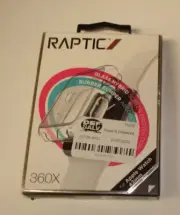 Raptic 360X Glass Hybrid Screen Protector & Rubber Case for Apple Watch 42mm