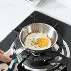 Breakfast Cooking Pot Mini Skillet Pan Frying Egg Pan Stainless Steel Sauce pan