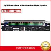 EQ-777 Professional 31 Band Equalizer Digital Equalizer for Home Bar & KTV os67