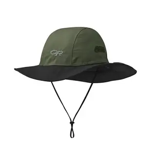 Outdoor Research Gore-Tex防水透氣大盤帽 280135【深綠Fatigue/Black】(OR、西雅圖圓盤帽、防水透氣、Gore-Tex)