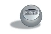 B&M QuickSilver Knob Billet Aluminium With B&M Engraved Logo