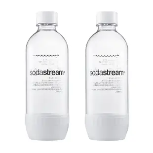 Sodastream寶特瓶1L 2入(白)