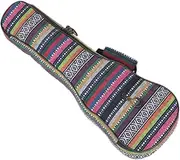 Kisangel Practical Thickened Ukulele Bag for Outdoor Performance Lightweight Cotton Shoulder Storage Case Travel Companion for Ukuleles Present for Music Lovers