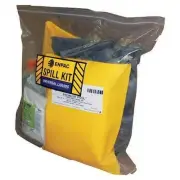 Vehicle Spill Kit 25 Gal Oil Absorbent Bag Portable Emergency Cleanup Set