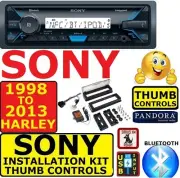 FITS 1998-2013 HARLEY MARINE BLUETOOTH AM/FM USB RADIO STEREO W/ OPT. SIRIUSXM
