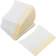 MOTHNUR Skin-friendly Eyebrow Makeup Remover Pads 40 Pack Lint- Cotton Rounds for Lash Extension Removal Travel-size Skincare Kit