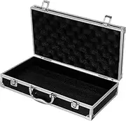 SHINEOFI Multi Purpose Aluminum Tool Case Durable Medicine Box Household Storage Organizer Portable Aluminum Briefcase for Tools Accessories More Compact Design