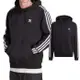 Adidas 3-Stripes Hoodie 男 黑 刷毛 保暖 連帽 外套 IM2088