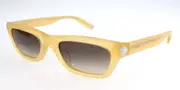 Bally BY2050 12 Women’s Sunglasses Yellow Size 52