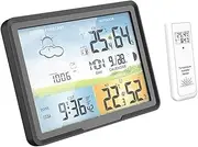 Snblzhef Weather Station Wireless Digital Indoor Outdoor Forecast with Sensors Hygrometer Humidity Temperature Weather Monitor