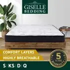 Giselle Mattress Queen Double King Single Bed Size Firm Foam Bonnell Spring 16cm