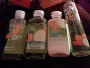 BATH & BODY WORKS CUCUMBER MELON MIST, LOTION & SHOWER GEL X2 LOT OF 4