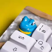 Totodile Pokemon Keycap, Artisan Pokemon Keycap, Custom Artisan Pokemon Keycap