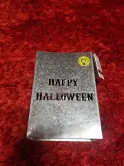 Happy Halloween Cutout Metal Bar LED Candle Tealight