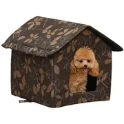 Winter Warm Soft Plush Dog Kennel