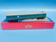 BACHMANN 'OO' 39-603 SE&CR 60' BIRDCAGE 3RD BRAKE LAVATORY SOUTHERN GREEN COACH
