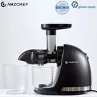 AMZCHEF Slow Juicer Cold Press Juicer Fruit Extractor Vegetable Processor 150W
