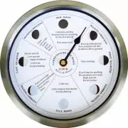 'GARDENING BY THE MOON PHASES' CLOCK