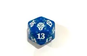 Magic MTG Spindown Counter (D20 Dice/Die) Sep 2022 'Dominaria United - Blue'