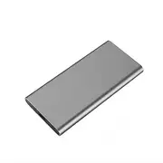 RAYWE Type-C to mSATA SSD Enclosure Portable mSATA Solid State Drive Box High Speed USB3.1 mSATA SSD Enclosure Silver Gray