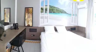 Studio avec GRANDE PISCINE, PLAGE Vanille Caraibes