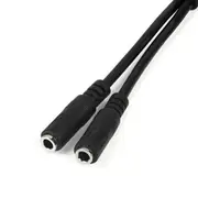 StarTech Headset adapter for headsets with separate headphone / microphone plugs - 3.5mm 4 position to 2x 3 position 3.5mm M/F