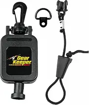 Gear Keeper Hammerhead Industries CB MIC Keeper Retractable Microphone Holder RT4-4112 – Features Heavy-Duty Snap Clip Mount, Adjustable Mic Lanyard and Hardware Mounting Kit - Made in USA – Black