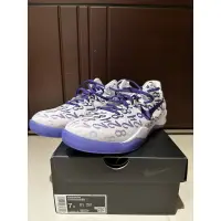 在飛比找蝦皮購物優惠-Nike Kobe VIII 8 白紫 Protro GS 