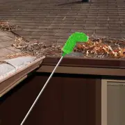 Gutter Cleaning Brush Roofing Tool with Telescopic Extendable Telescopic Pole UK