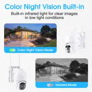 Advwin Solar Security Outdoor Camera IP66 Waterproof