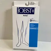 Jobst Relief Medical Compression Stockings 15-20 mmHg Small Beige Knee