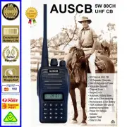 AUSCB 5W 80CH UHF CB Handheld - Approved to Australian Standards