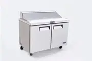 Atosa 2 DOOR SANDWICH PREP TABLE FRIDGE1530 MM MSF8303