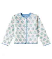 [The New Society] The New Society Kyra floral cotton jacket Y 8 beige