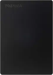 [TOSHIBA] Canvio Slim 3 1TB USB 3.0 Portable External Hard Drive, Black Metallic