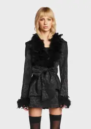 [Sugar Thrillz] Crushes And Wishes Brocade Coat