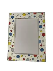 CONFETTI Die-Cut “Frame Ups” Frame(5”x6-1/2”)By My Minds Eye •Spots•Polka-Dots•