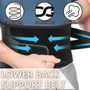 Lumbar Lower Back Support Brace Posture Orthosis Pain Relief Waist Belt Therapy