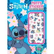 Disney Stitch Puffy Sticker Colouring Book