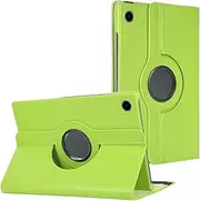 360 Rotate Case for Samsung Galaxy Tab A8 10.5 (2021) X200 X205 Leather Stand Cover (Green)