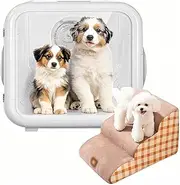 Smart Temp Control Pet Dryer Box for Cats & Dogs, 65L Quiet Dog/Cat Hair Dryer，Low Noise