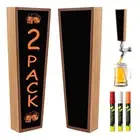 Wooden Beer tap Handles keg Handle Chalkboard Beer tap Handles for kegerator,...