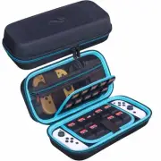 Switch Carrying Case for Nintendo Switch OLED, Fits Charger, Joy Con Grip, 18...
